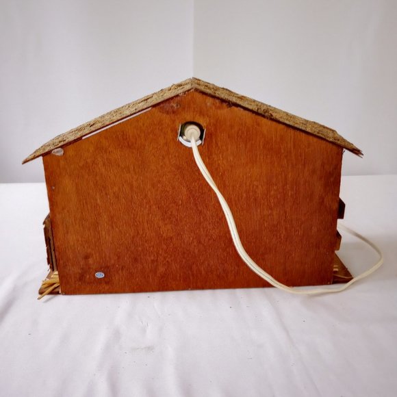 Vintage 1971 Paper Mache Hand Painted with Music Box 15 pc. Nativity Set - Picture 9 of 16